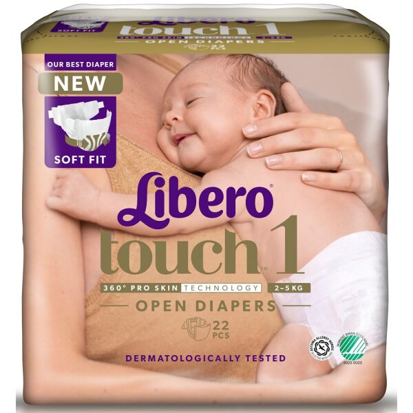 Акція на Подгузники детские Libero Touch 1 (22) (7322541070230) від Allo UA