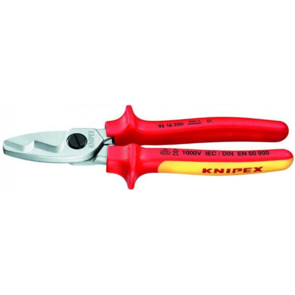 

Ножницы для резки кабелей с двойными режущими кромками KNIPEX 9516200