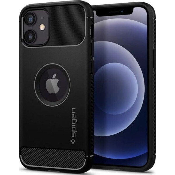 

Чехол Spigen Rugged Armor Matte Black для iPhone 12 mini