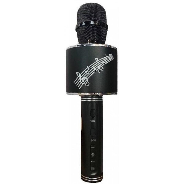 

Беспроводной караоке микрофон детский Bluetooth c колонкой DM Karaoke YS 66 + BT Original с динамиками 2 х 2,5Вт, трехуровневым подавлением шума и сменой голоса (Black)