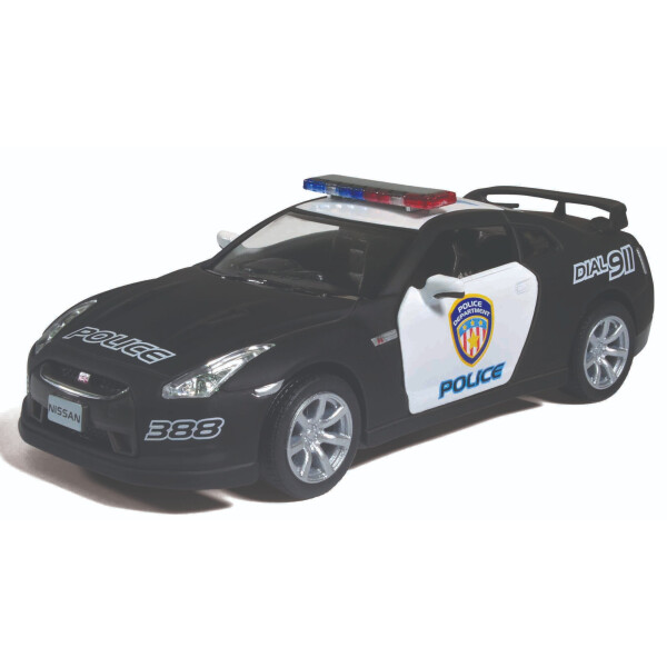 

Машинка KT5340WP Nissan GT-R (Police), металл