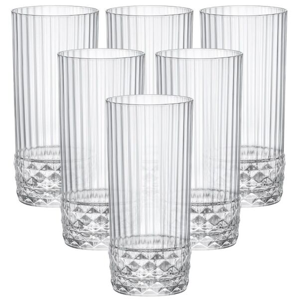 

Набор стаканов Bormioli Rocco AMERICA'20s COOLER 6 * 480 мл (122141BB9021990)