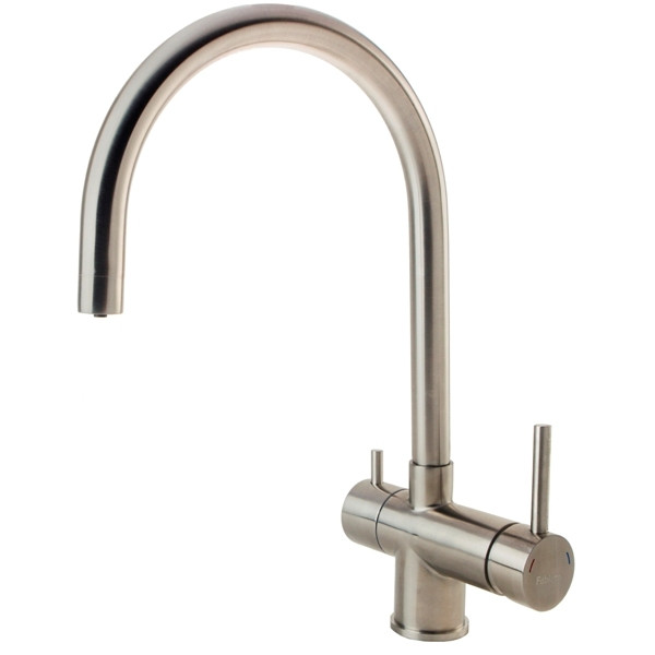 

Смеситель для кухни Fabiano FKM 31.5 S/Steel Inox нержавеющая сталь