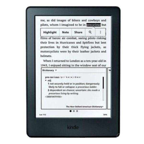 

Электронная книга Amazon Kindle 6 2016 Black