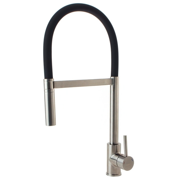 

Смеситель для кухни Fabiano FKM 43C S/Steel Inox нержавеющая сталь