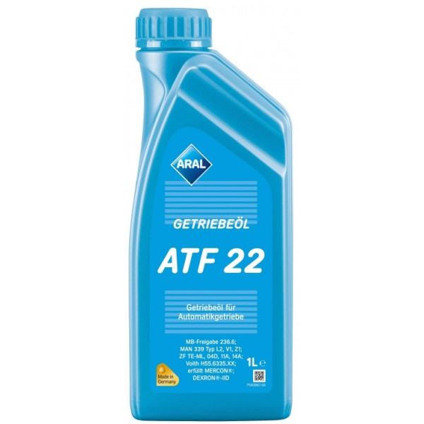 

Трансмиссионное масло Aral Getriebeöl ATF 22 1Lx12 154EC0