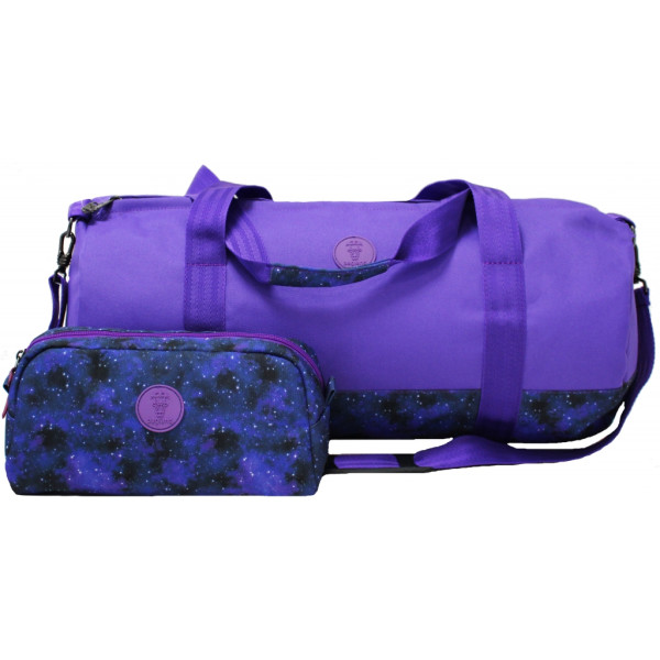 

Дорожная сумка Bagland Staff + косметичка 30 л. фиолетовый (0030066)