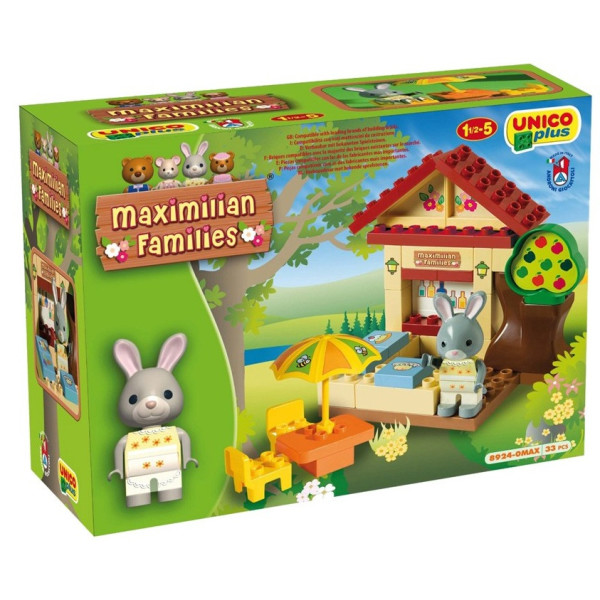 

Детский конструктор Unico Plus Кафе Maximilian (8924-0MAX)