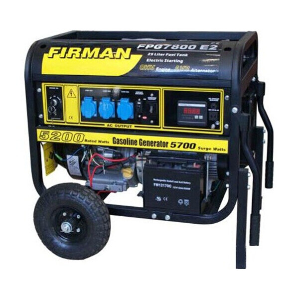 

Электрогенератор Firman FPG 7800 E2