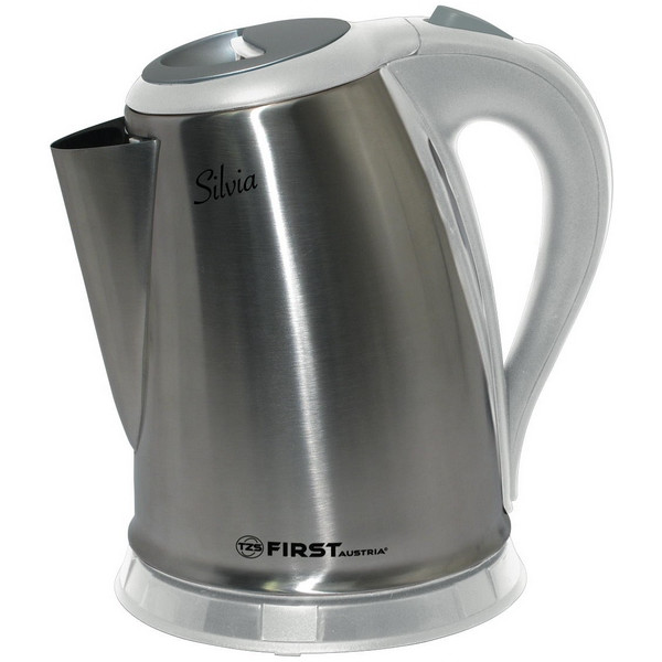 

Электрочайник First FA-5410 Steel/White