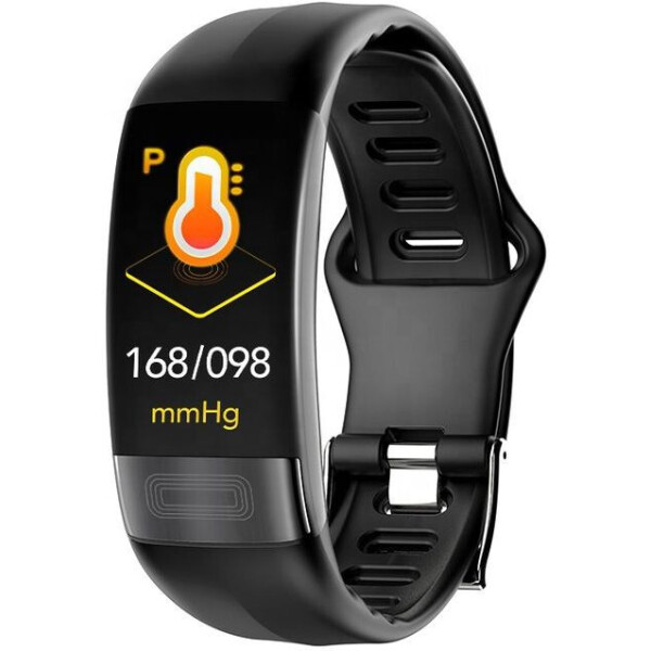 

Фитнес-браслет Jiks Fit lite с тонометром и ЭКГ (Черный)