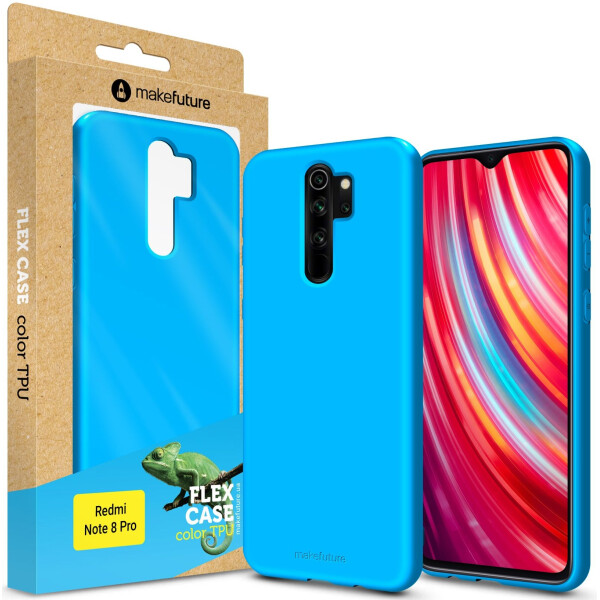 

кейс MakeFuture Flex Xiaomi Redmi Note 8 Pro Light Blue