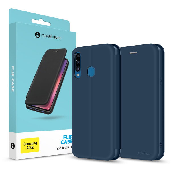 

Чехол-книжка MakeFuture Flip Case Samsung A20s Blue