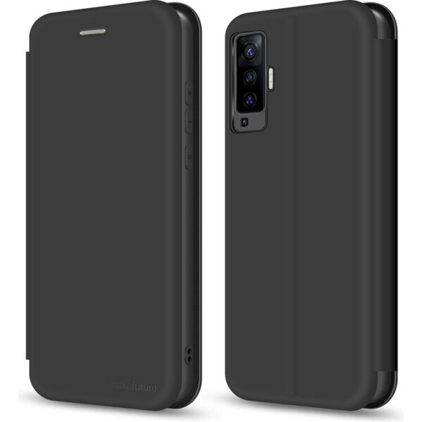 

Чехол MakeFuture Flip (Soft-Touch PU) Black для Vivo X50
