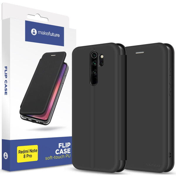

Чехол книжка MakeFuture Flip Case Xiaomi Redmi Note 8 Pro Black