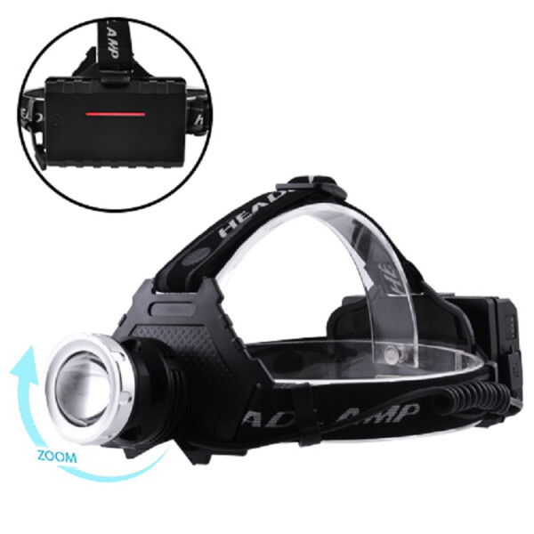 

Фонарь налобный GL-T50-HP50, ЗУ microUSB