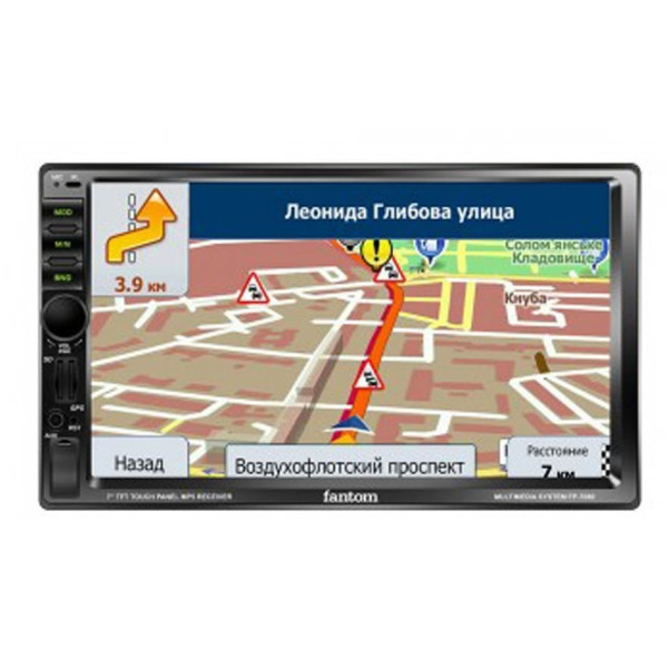 

Автомагнитола Fantom FP-7080 Black/Multicolor