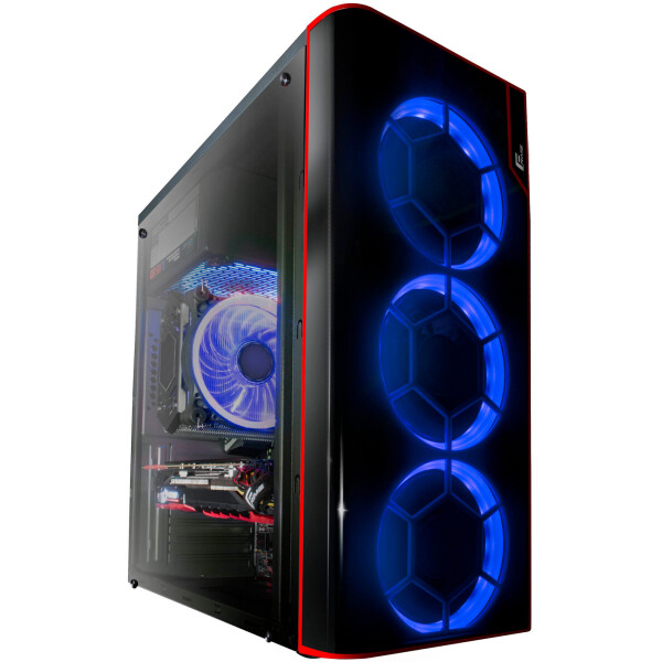 

Корпус Frime Vision blue led без БП (Vision-U3-3BSRF-WP)