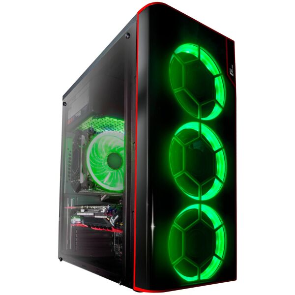 

Корпус Frime Vision green led (Vision-U3-3GSRF-WP)