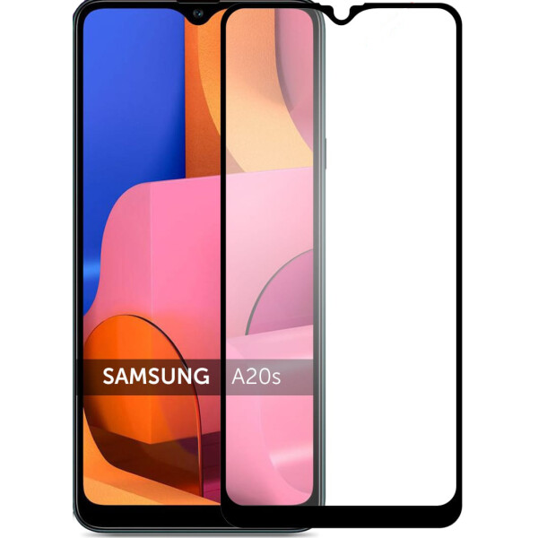 

Защитное стекло MakeFuture Full Cover Full Glue Black для Samsung A20s (A207)