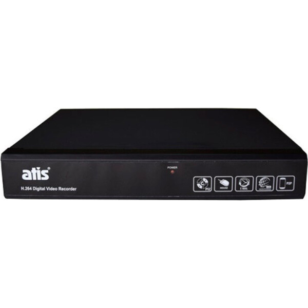 

Гибридный 4-канальный видеорегистратор ATIS XVR 4104 NA