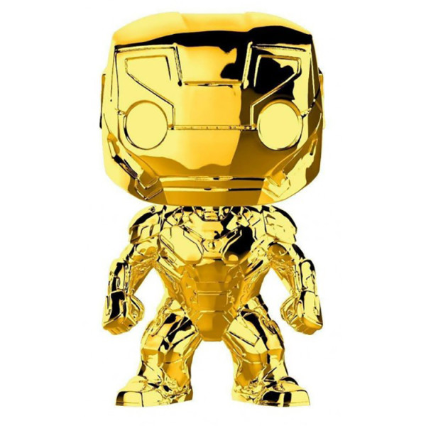

Фигурка Funko Pop Золотой хром Железный человек (33434)