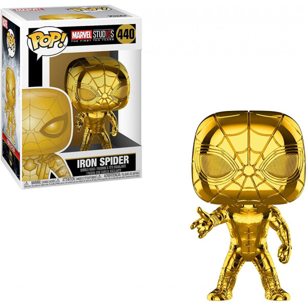 

Фигурка Funko Pop Золотой хром Человек-Паук (38482)