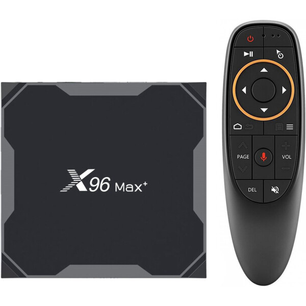 

Приставка Smart TV Медиаплеер X96 MAX PLUS (X96 Max+) 4гб 64гб S905X3 Андроид 9 + G10S Аэро пульт с голосовым управлением