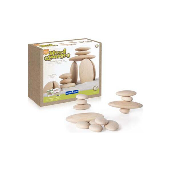 

Набор блоков Guidecraft Natural Play Деревянный булыжник (G6771)