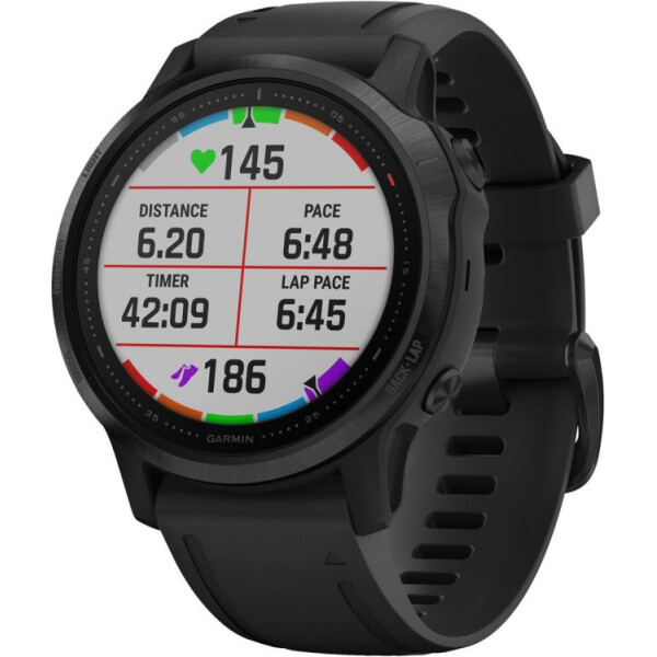 

Смарт-часы Garmin Fenix 6S Black with Black Band (010-02159-14)