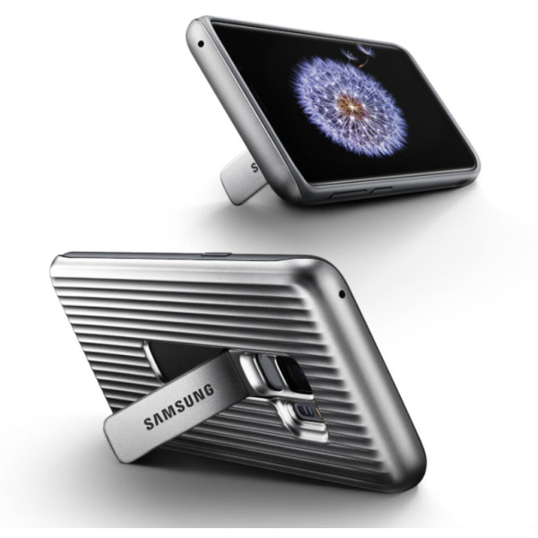 

Чехол Samsung S9 Protective Stadning Silver EF-RG960CSEGRU