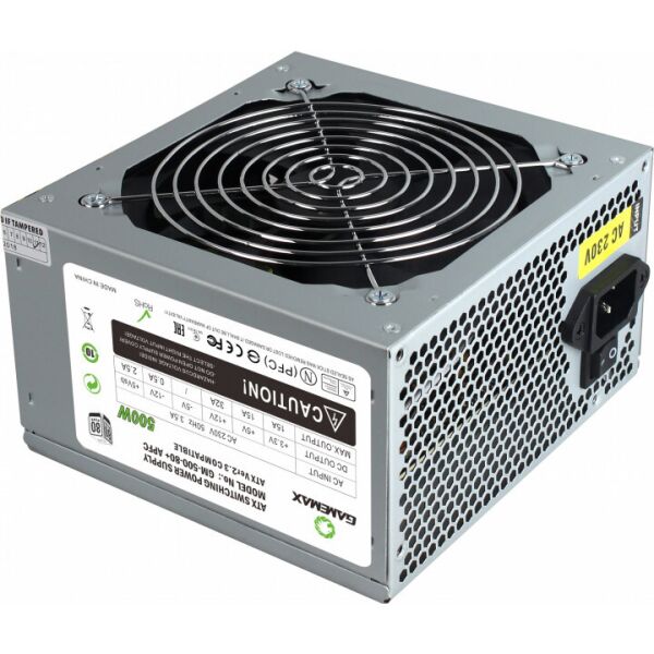 

Блок питания GAMEMAX GM-500 80+ APFC