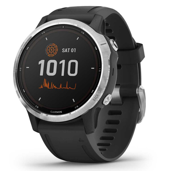 

Garmin Fenix 6S Solar Silver with Black Band (010-02409-00)