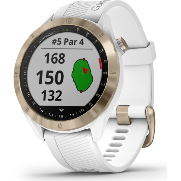 

Garmin APPROACH S40 (010-02140-02) Light Gold with White