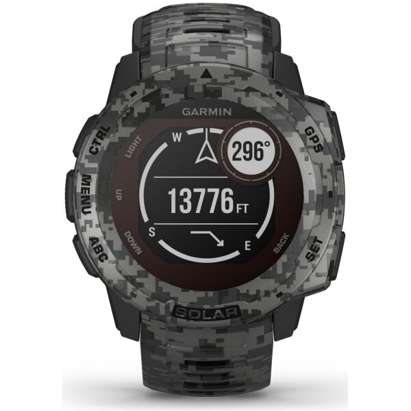 

Смарт-часы Garmin Instinct Solar Graphite Camo (010-02293-05)