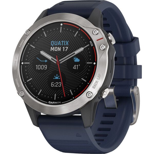 

Garmin Quatix 6 Gray with Blue Band (010-02158-91)