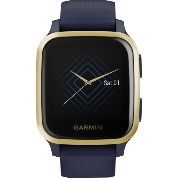 

Смарт-часы Garmin Venu Sq Music Navy/Light Gold (010-02426-12)