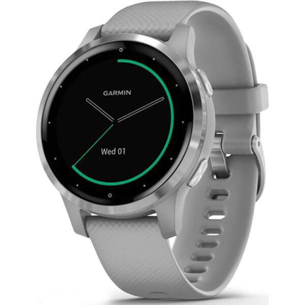 

Garmin Vivoactive 4S Powder Gray with Silver (010-02172-03)