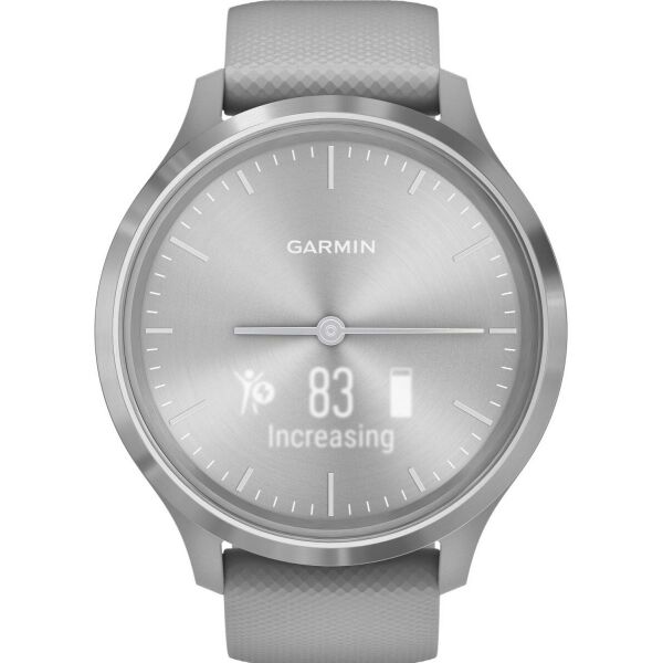 

Смарт-часы Garmin Vivomove 3 S/E EU Silver Powder Gray Silicone (010-02239-20)