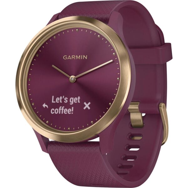 

Смарт-часы Garmin Vivomove HR Berry with Light Gold Hardware (010-01850-17)