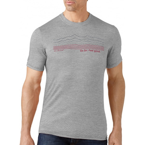 

Термобелье SMARTWOOL Slim Fit Striped Logo light gray p.L (SW SF932.039-L)