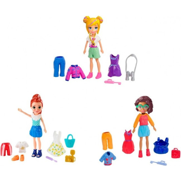 

Мини-куколки Polly Pocket Маленькая модница(в асс.) (GDM01)