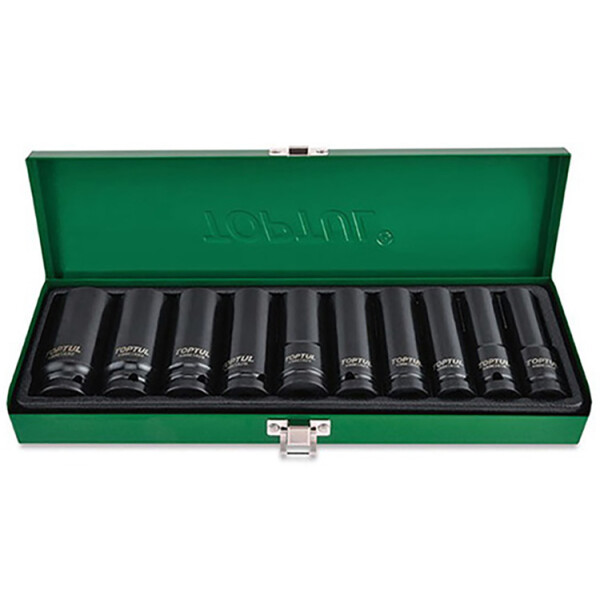 

Набор головок Toptul 1/2" 7/16-1" 10ед.(GEAD1002)