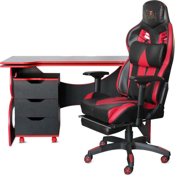 

Стол компьютерный Barsky Game Homework Red HG-05/BG-02/CUP-05