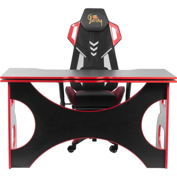 

+ кресло Barsky Game Homework Red HG-05 LED/BGM-03