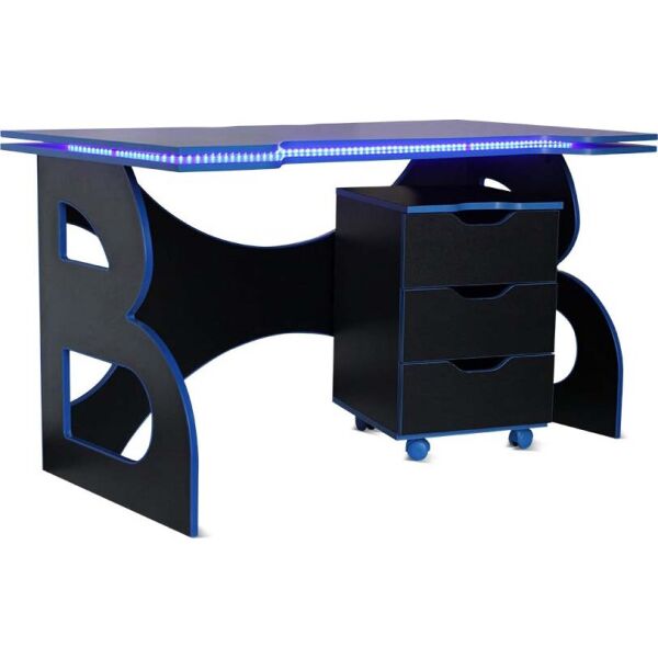 

С тумбой Barsky Game Blue HG-04/LED/ СUP-04/ПК-01