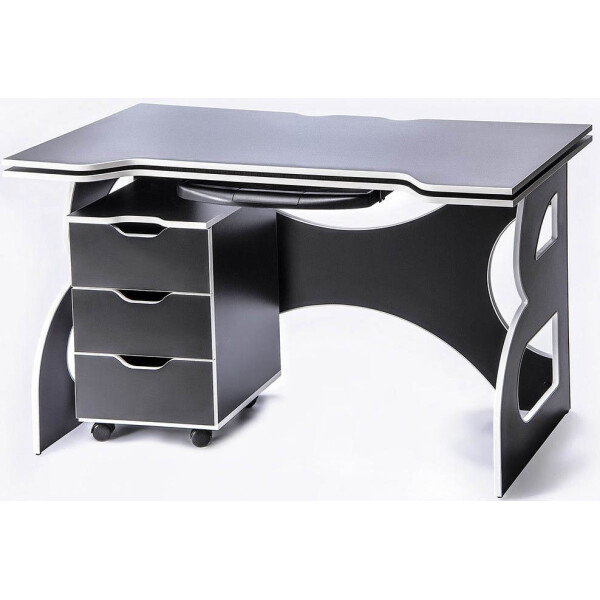 

Стол с тумбой Barsky Game White HG-06/СUP-06/ПК-01