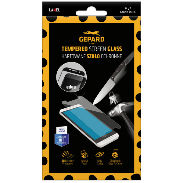 

Gepard Full Cover Full Glue Edge Black для Honor 10 Lite