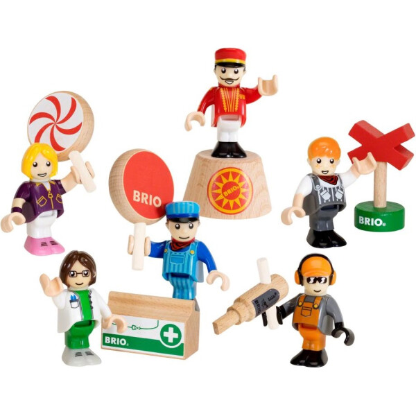 

BRIO World АКСЕССУАРЫ ЗНАКИ И ФИГУРКИ Фигурки серия 1 33829