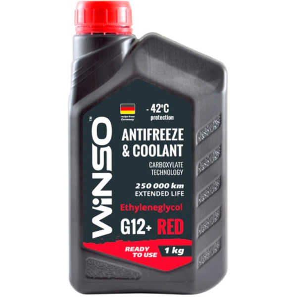 

Антифриз Winso Red G12 + -42 ° С 1 кг красный (880920)